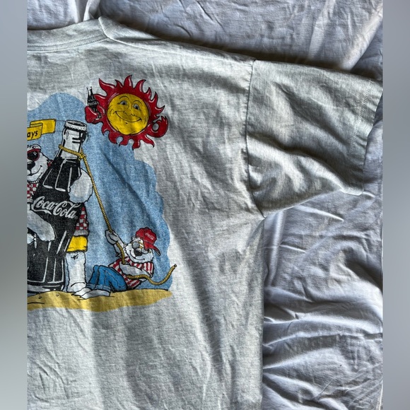 Coca Cola Days (Iowa) Graphic Tee with Fun Print Vintage Style - Picture 3 of 8